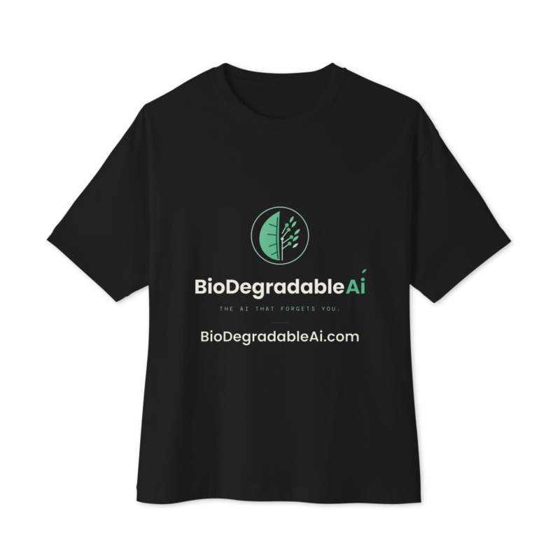 BioDegradableAi Classic Logo Boxy Tee