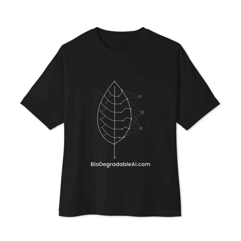 Cyber-Botanical Boxy Tee